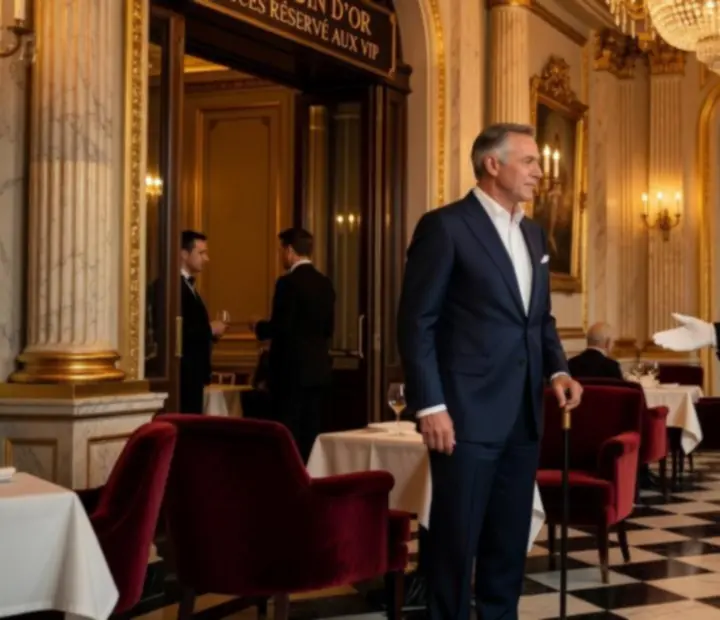 Couple profitant d'une expérience VIP dans un restaurant gastronomique raffiné